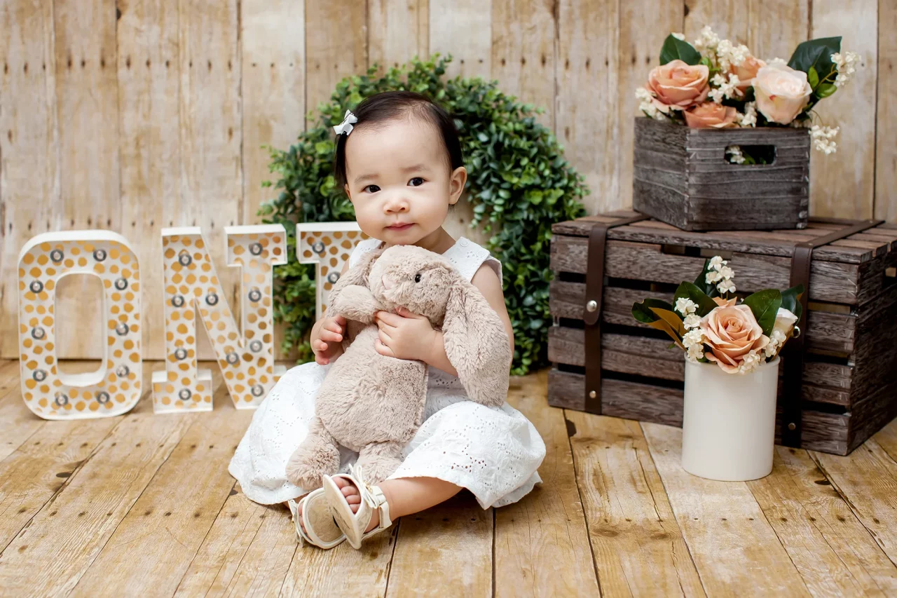 Baby's first birthday photography